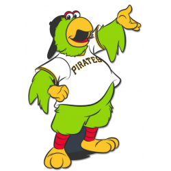 Parrot Mascot Pin