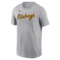Men's Paul Skenes Road Grey Name and Number T-Shirt